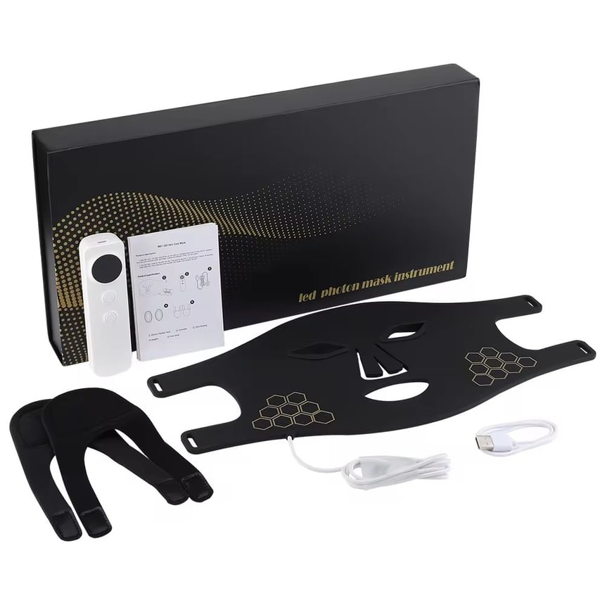 Beautyronics - USB-oplaadbaar lichttherapie-gezichtsmasker