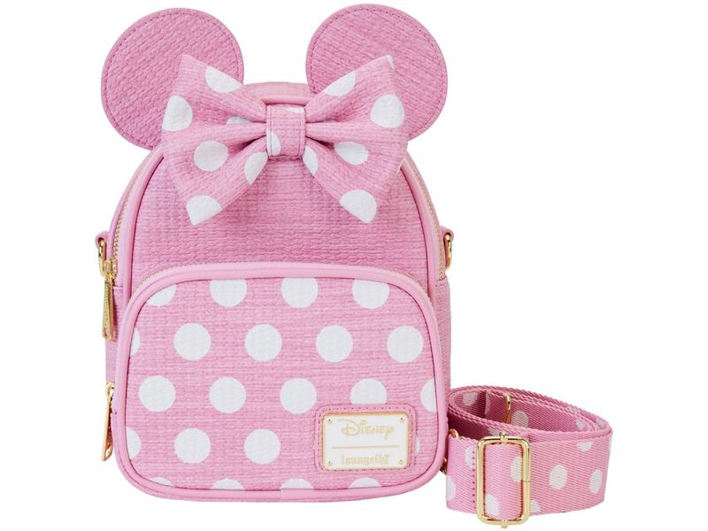 Loungefly Tasche Mini Minnie Straw Convertible Praktische Kindertasche