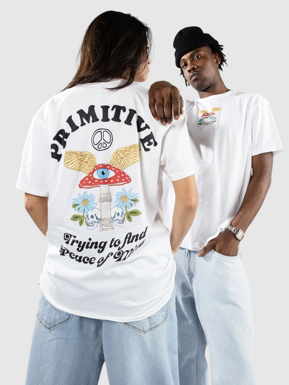 Primitive Altar T-Shirt white