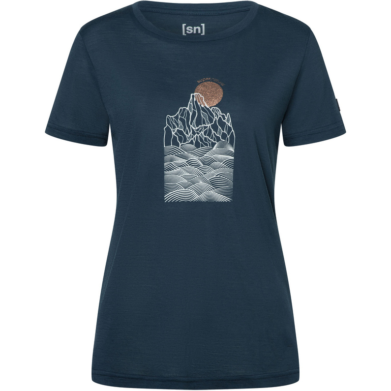 Super.Natural Damen Preikestolen Cliffs T-Shirt