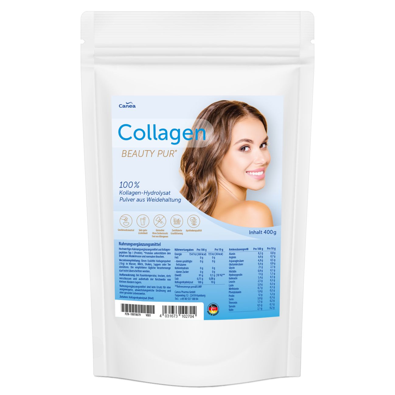 Collagen Beauty 100% Kollagen Hydrolysat