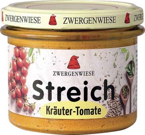 Zwergenwiese Kräuter Tomate Streich, 180 g