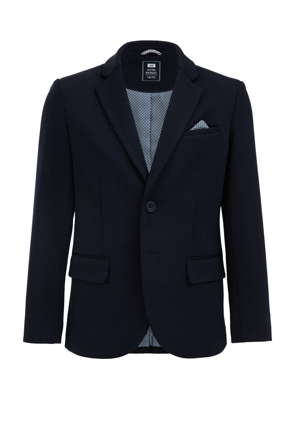 WE Fashion colbert donkerblauw