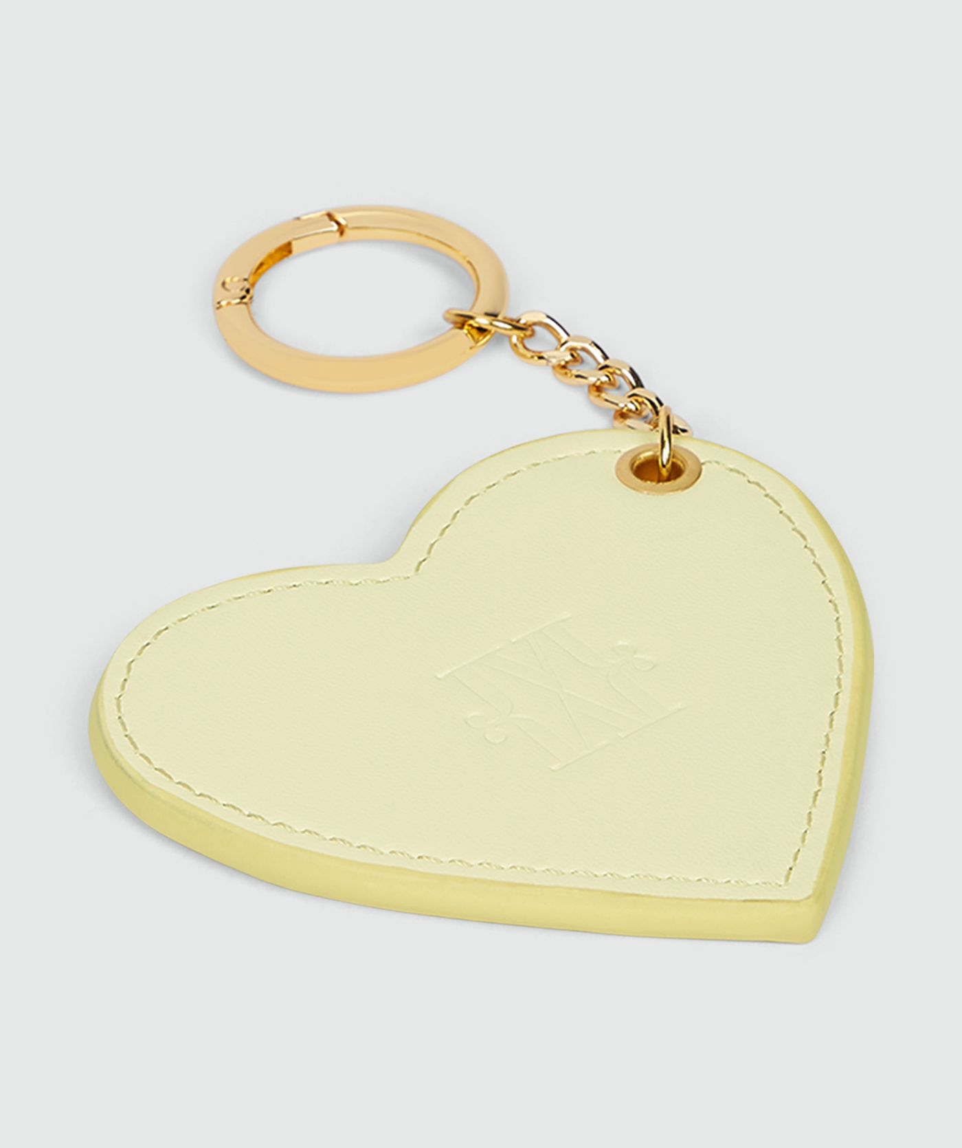 JV-IZA sleutelhanger met spiegel - butter yellow