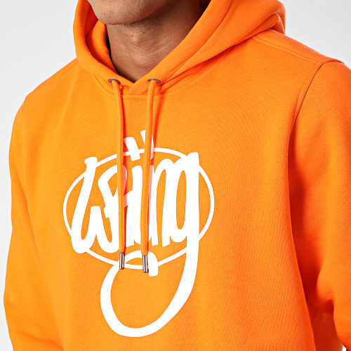 Sweat Capuche Essential 2 Orange