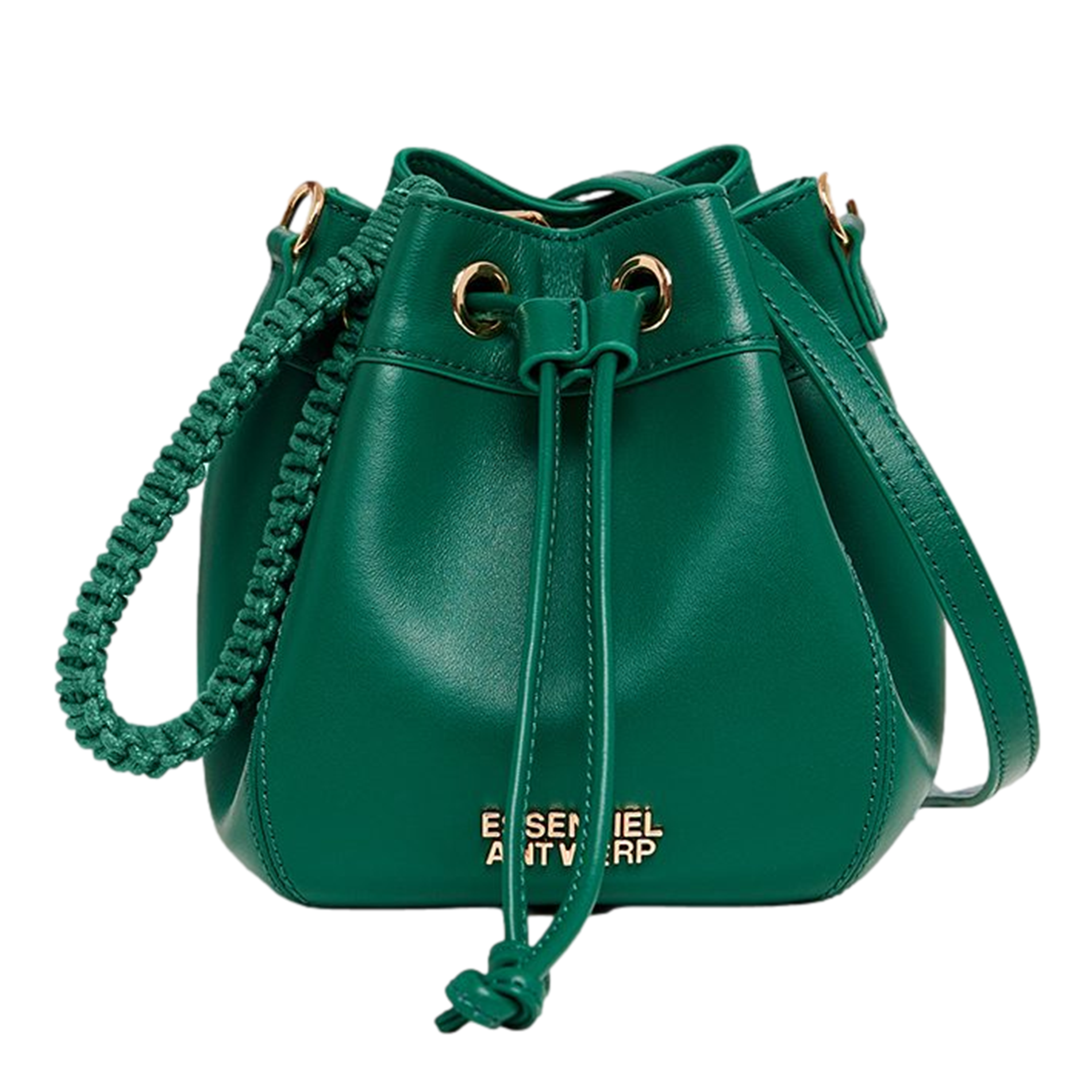 GABI - Sac seau en cuir | Vert