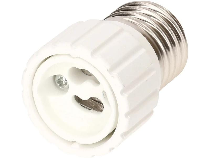 Max Hauri Adapterfassung E27 auf GU10 Adapterfassung für E27 Leuchtmittel