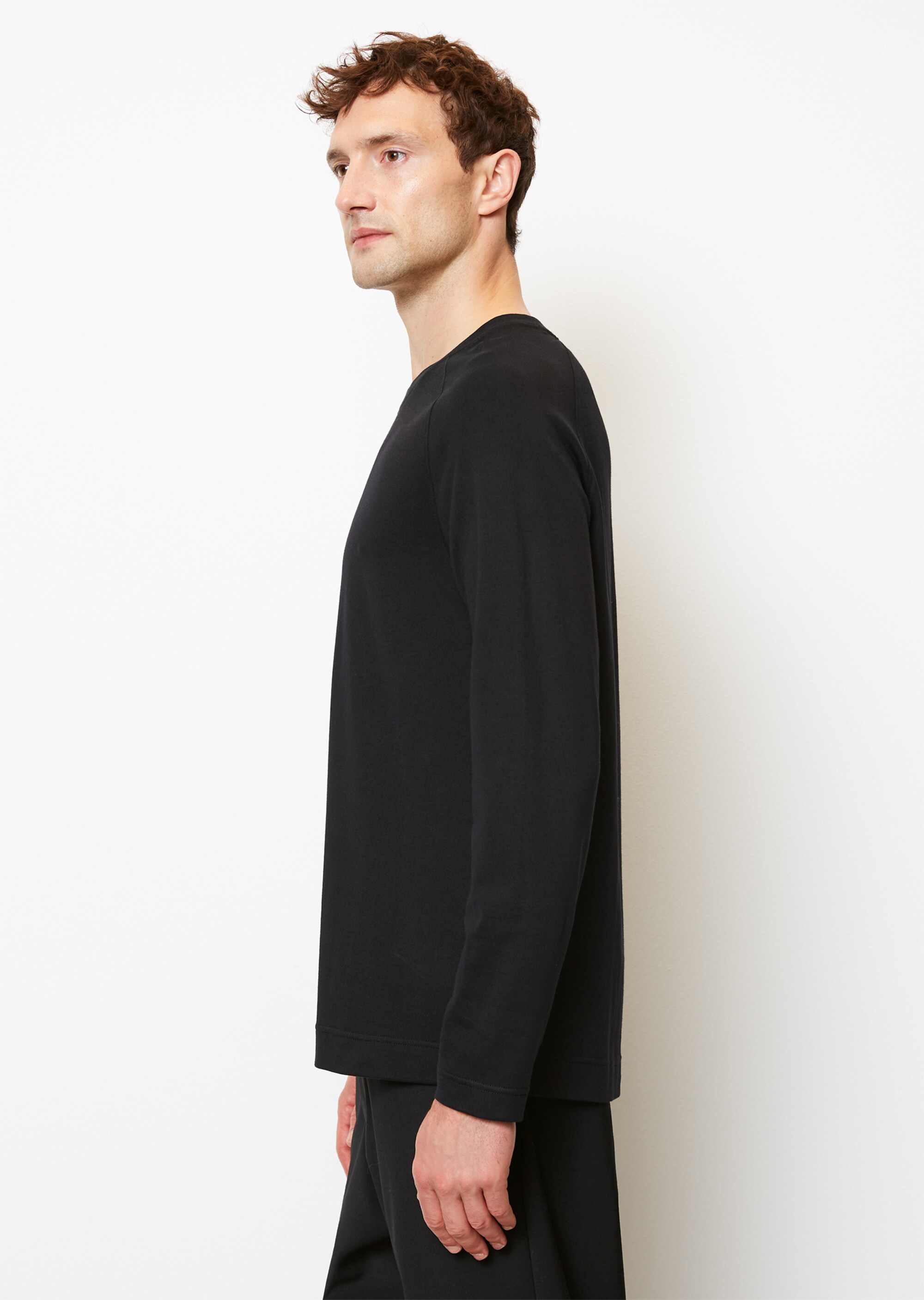 Longsleeve regular aus softem Heavy-Jersey
