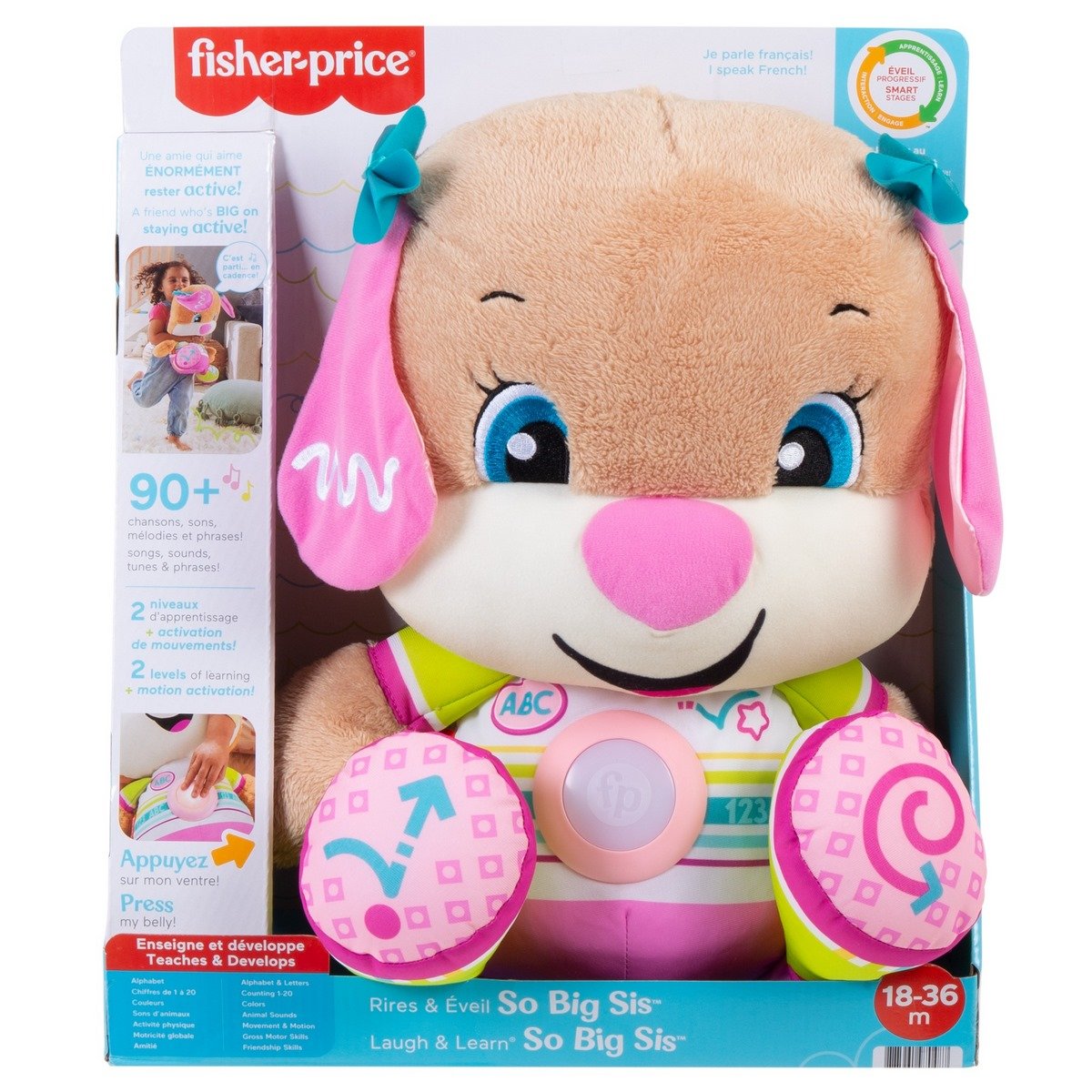 Peluche interactive Eveil Géant