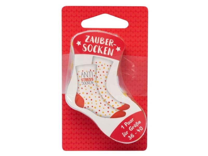 Sheepworld Socken Anti-Stress-Socken Grösse 36 - 40, waschb Humorvolle Zaubersocken, ideal als Geschenk