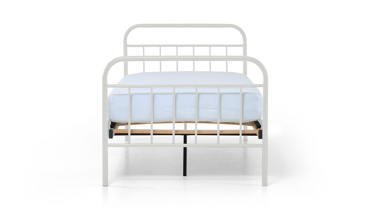 Bed Alex 1-persoons wit
