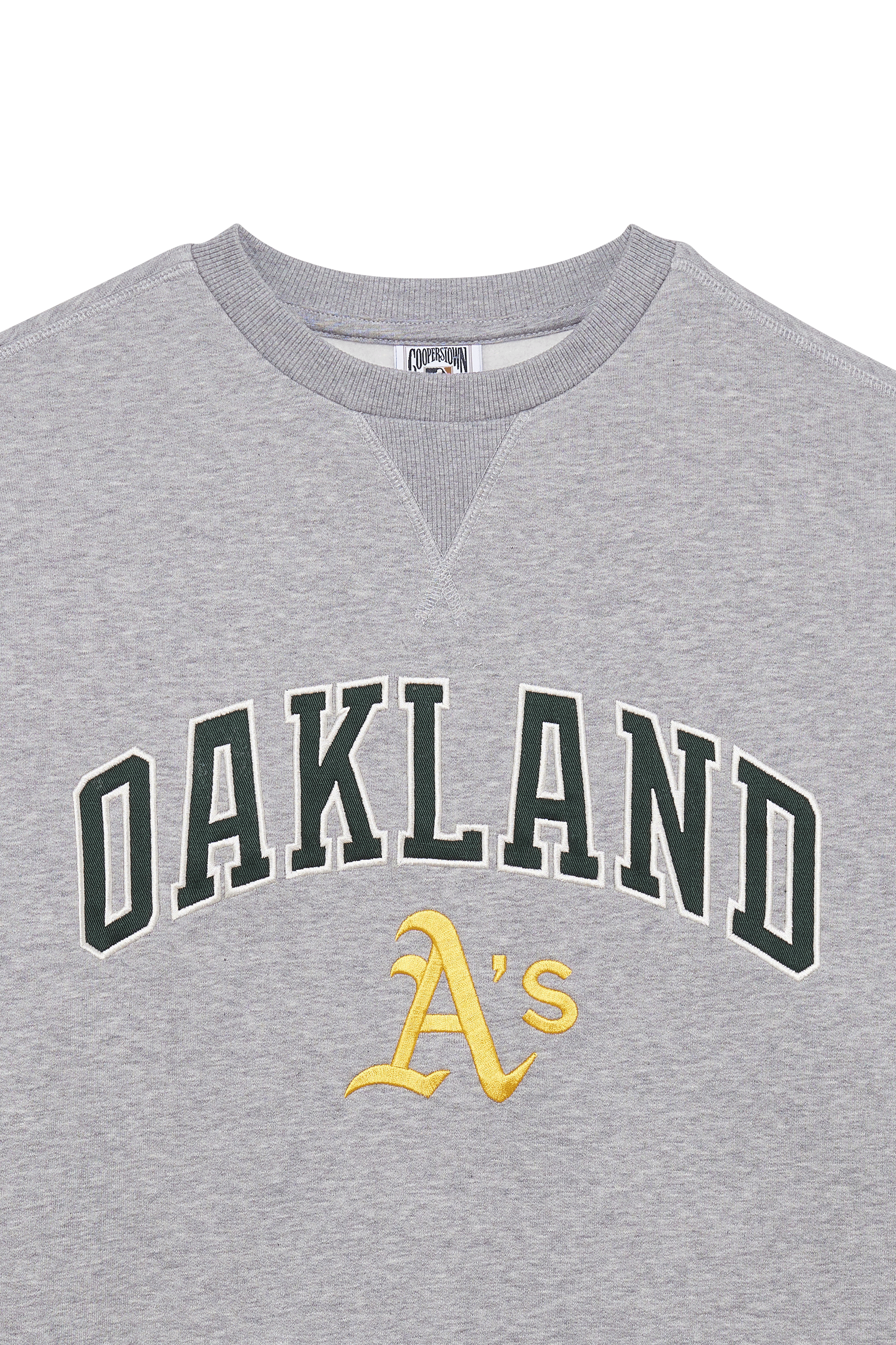 NEW ERA Sweatshirt MLB Heritage Gris