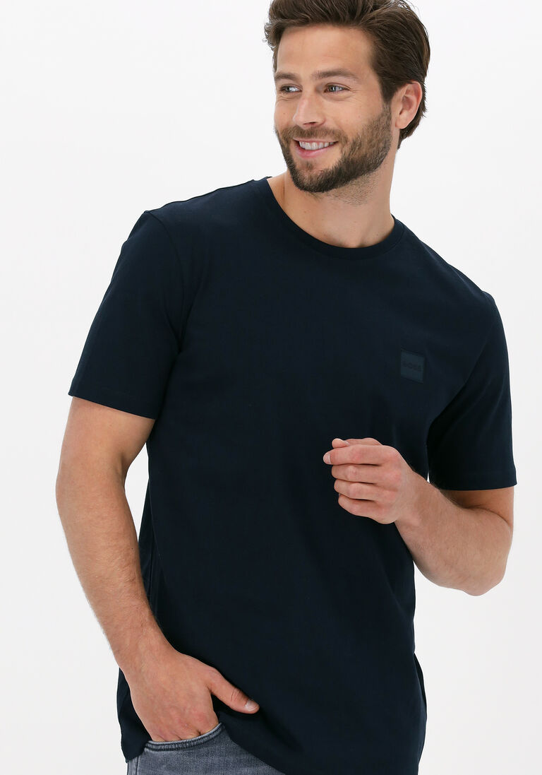 BOSS blauwe boss t-shirt tales