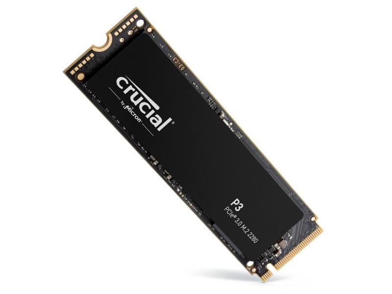 Crucial SSD P3 M.2 2280 NVMe 1000 GB High-Performance NVMe M.2 interne SSD