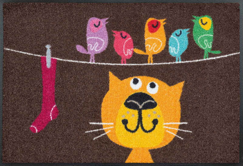 Kleen-Tex Fußmatte Birds on Wire