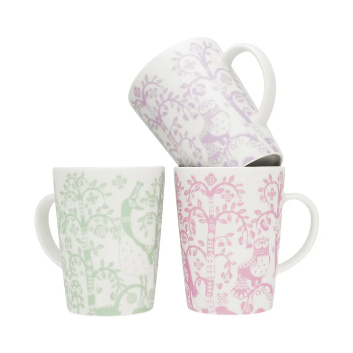 Iittala - Taika Becher mit Henkel, 0.4 l, helllila