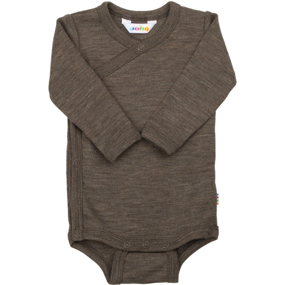 Køb Joha Brown Melange Body W/Wrap-Around