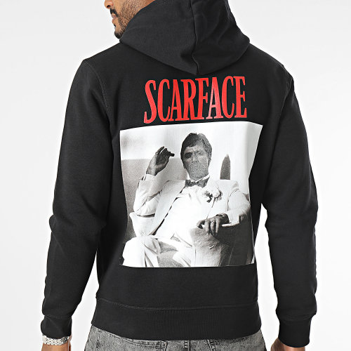 Sweat Capuche Sitting Noir