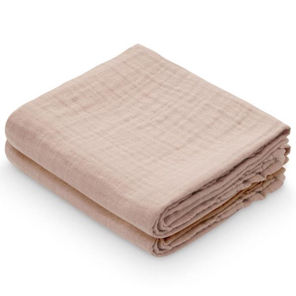 Cam Cam Stofbleer 2-pak Dusty Rose - CamCam → Luksusbaby.dk