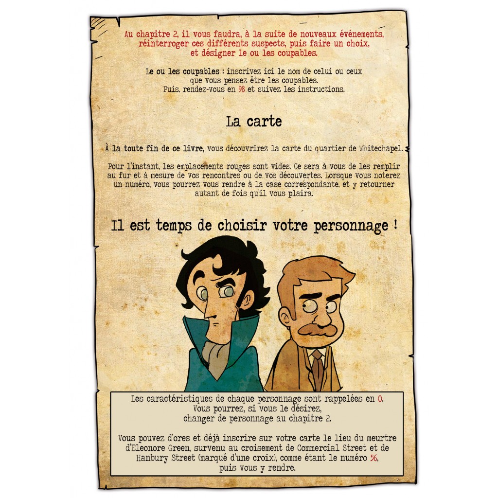 Sherlock Holmes - La BD dont vous êtes le Héros : L'Ombre de Jack l'Eventreur (Livre 5)