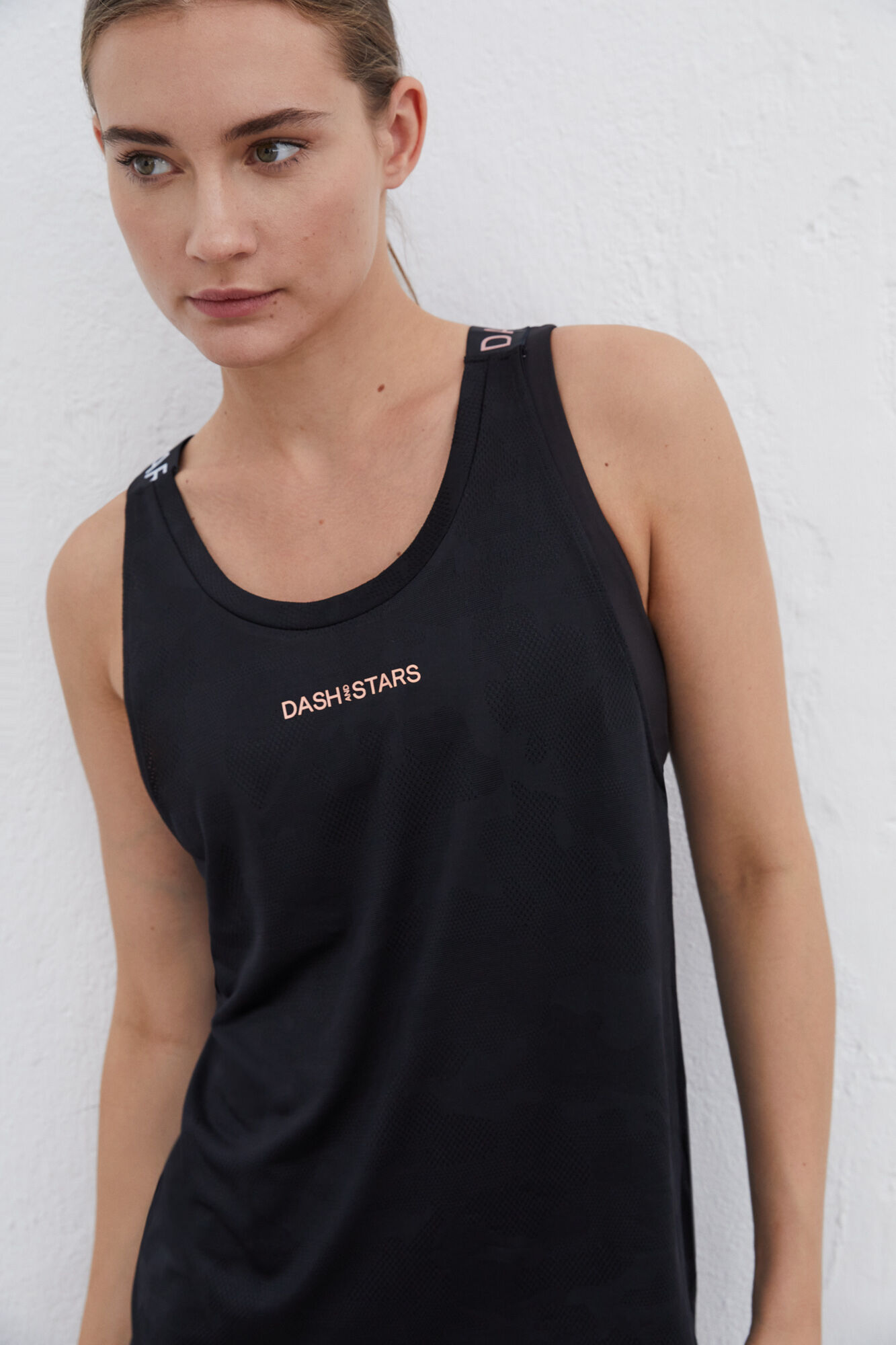 Regata preta estilo halter - preta