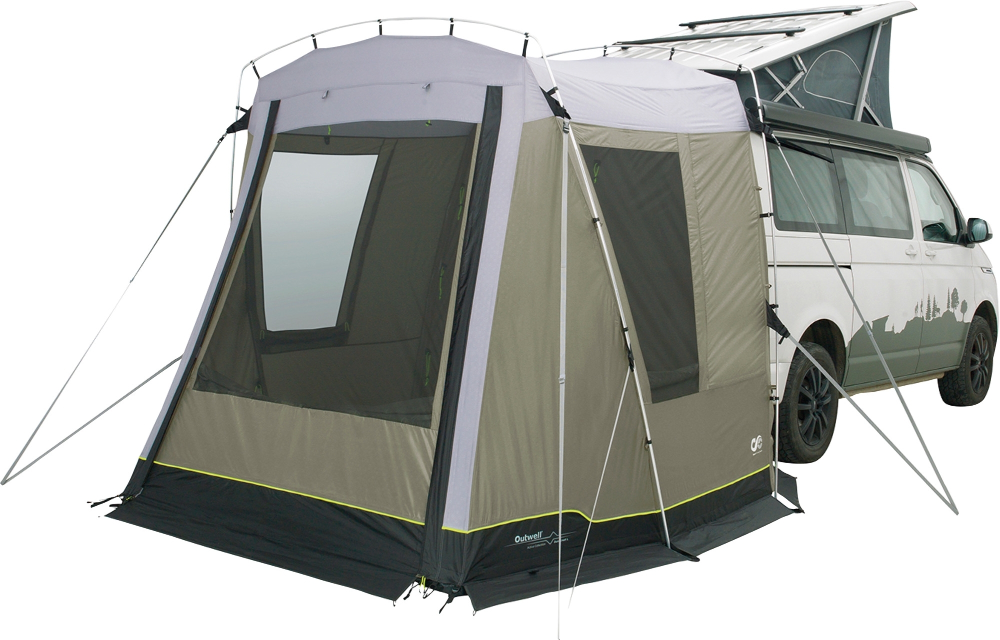 Outwell Dunecrest L Heckzelt für Minicamper 2 Personen Grün