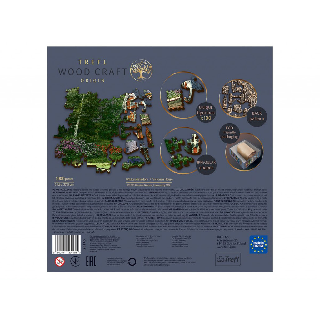 Puzzle en bois - Victorian House - 1000 pièces