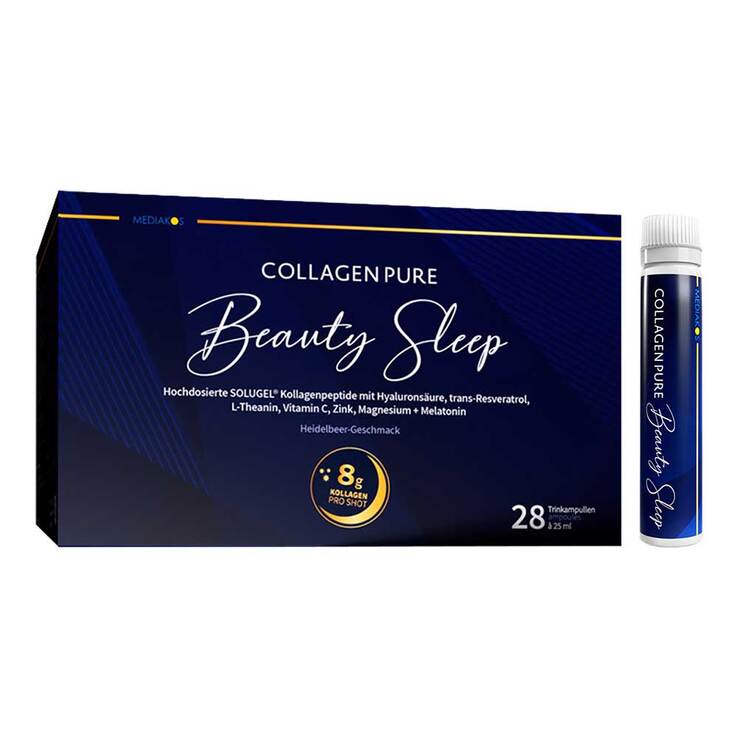 Collagen Pure Beauty Sleep Kollagen & Melatonin, 28X25 ml