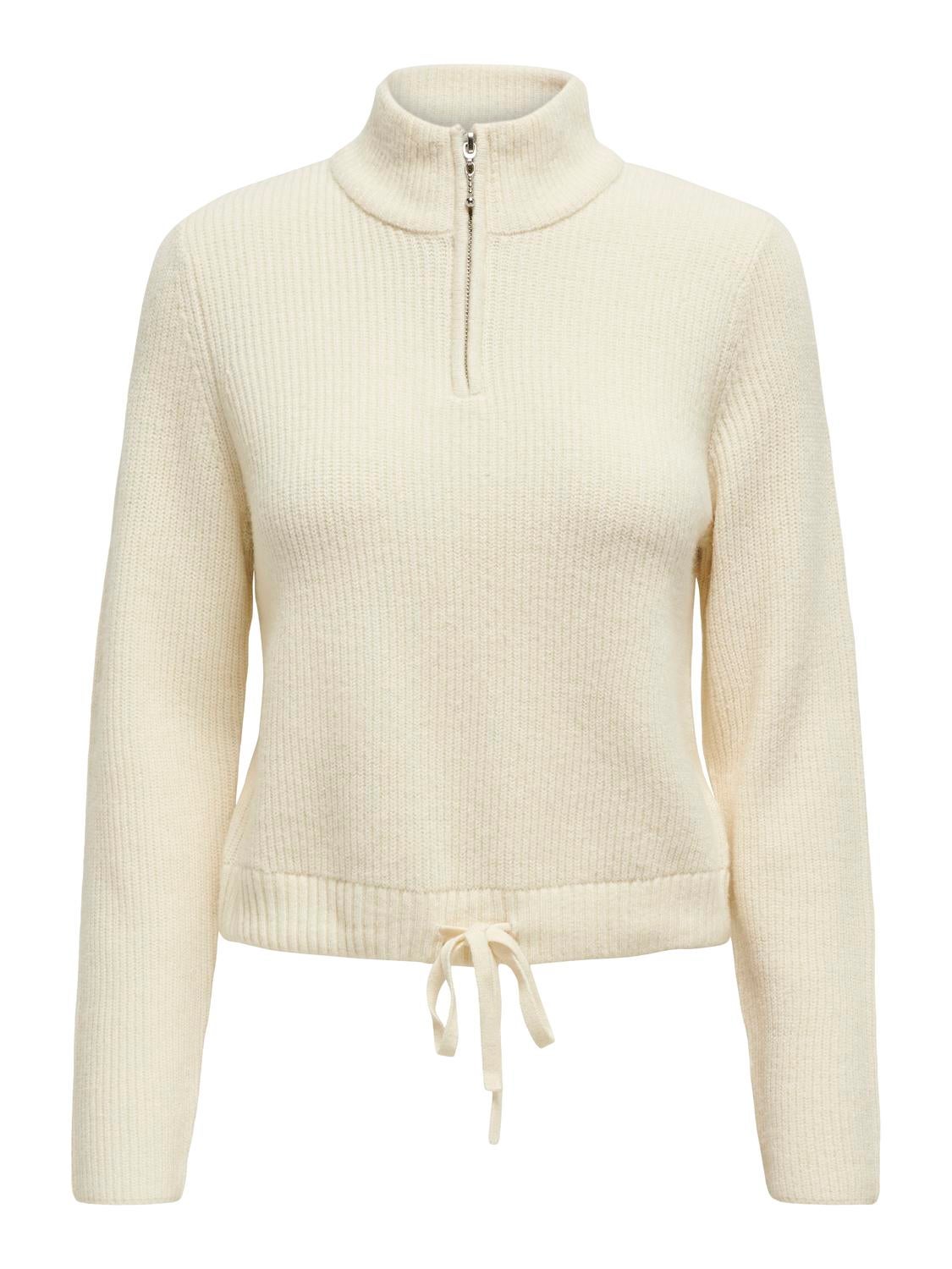 ONLFIA Strickpullover Whitecap Gray