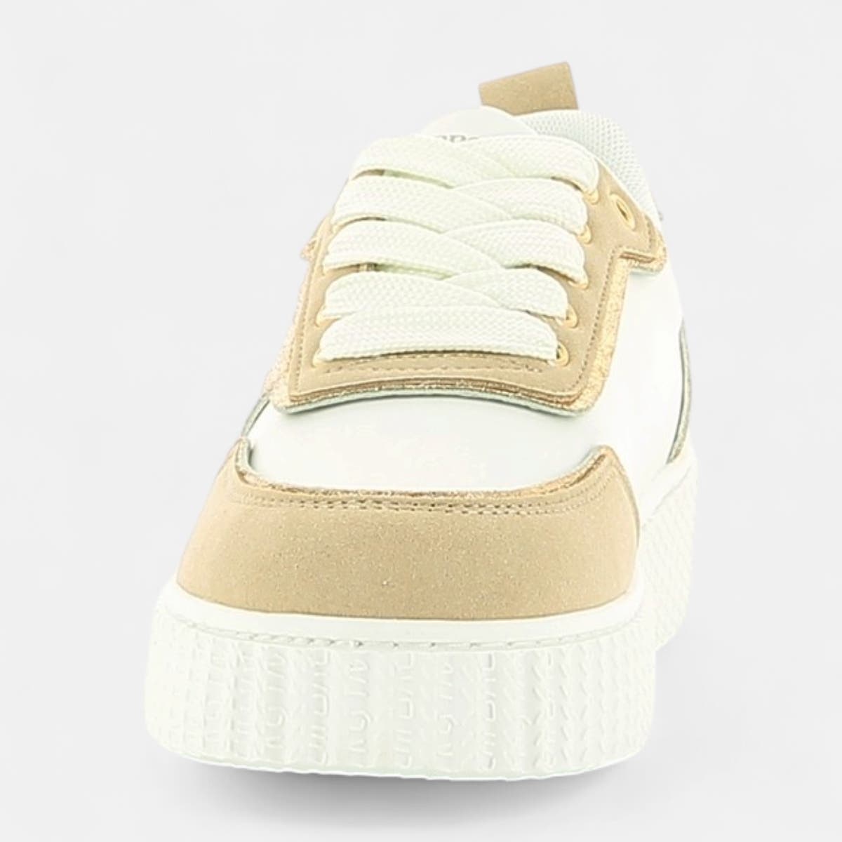 Baskets basses Femme camel