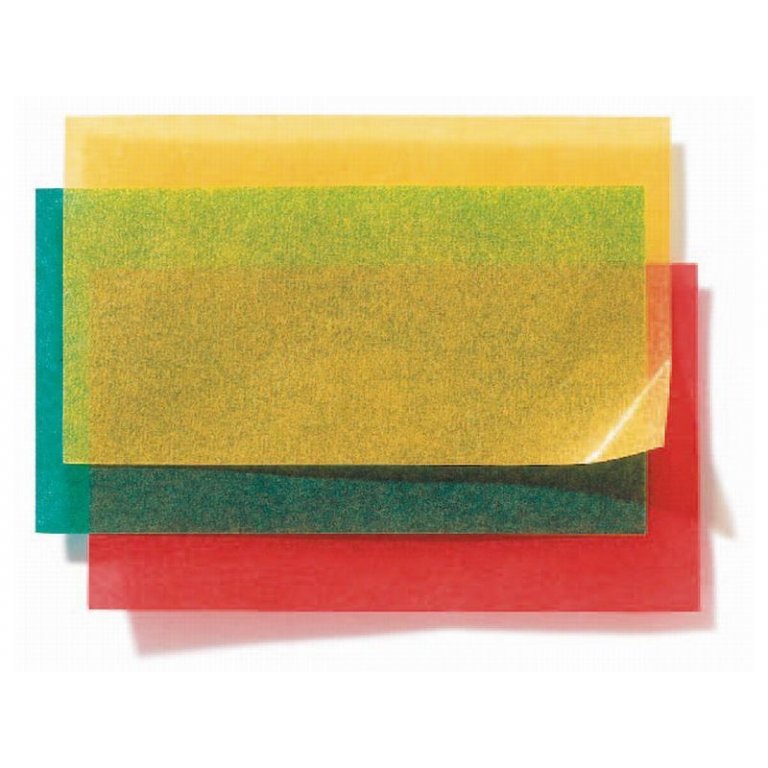 Pergamynpapier farbig