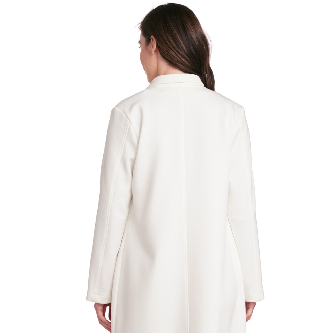 Gina Collection Damen Mantel mit Stepp-Einsatz creme