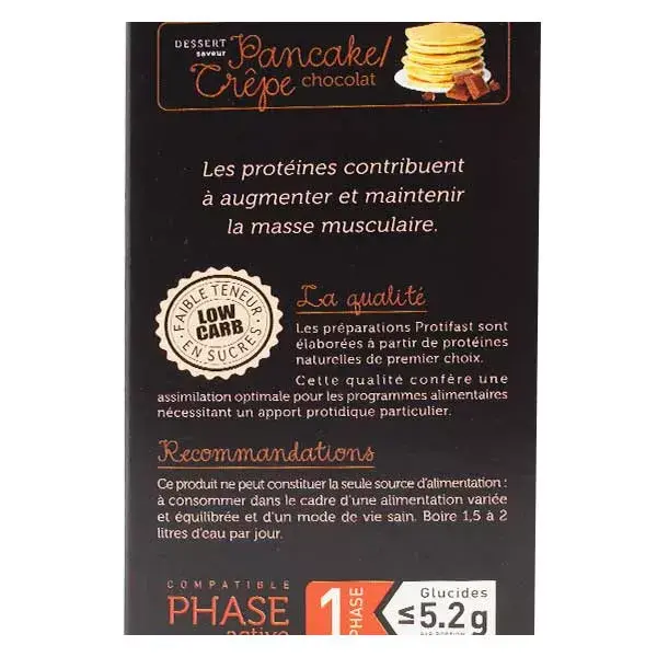 Protifast Panquecas de Chocolate - 7 sachês