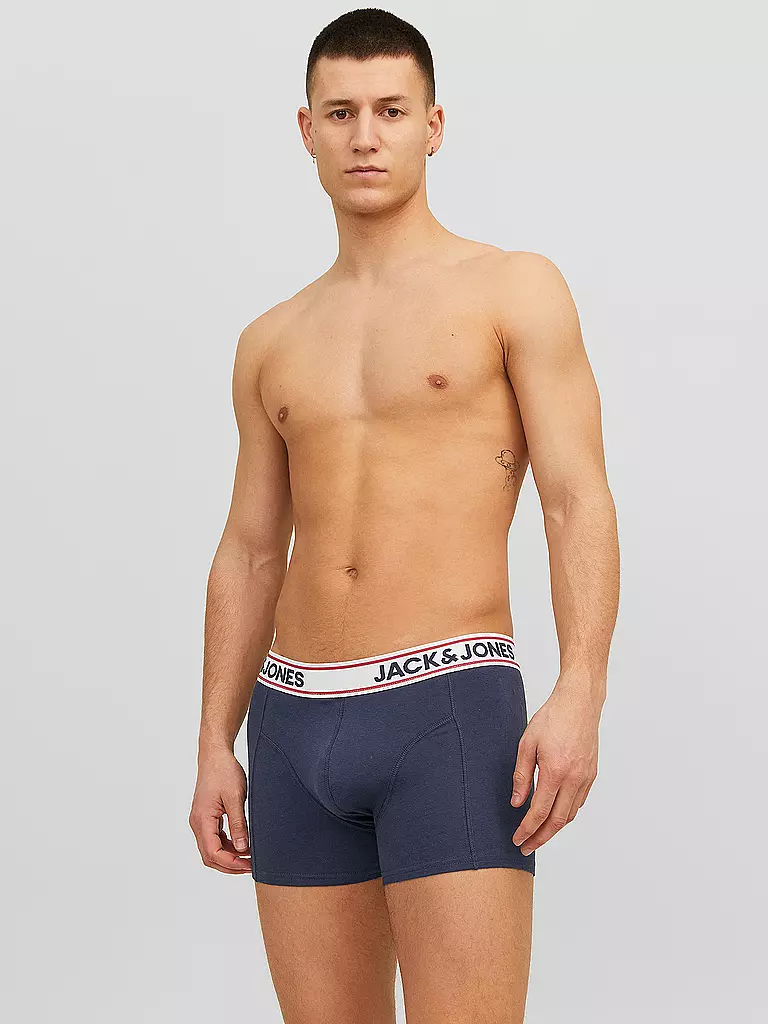 JACK & JONES Pants 3er Pkg JACJAKE dunkelblau