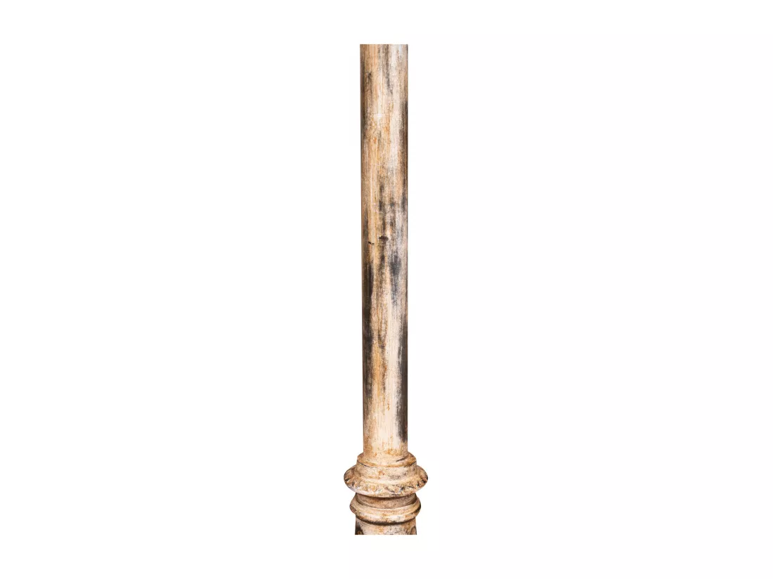 BISCOTTINI Colonne - Colonne en Fonte Finition Antique - Décorative - Jardin - Extérieur - Sculpture -Décoration de Jardin - 30x30x250cm