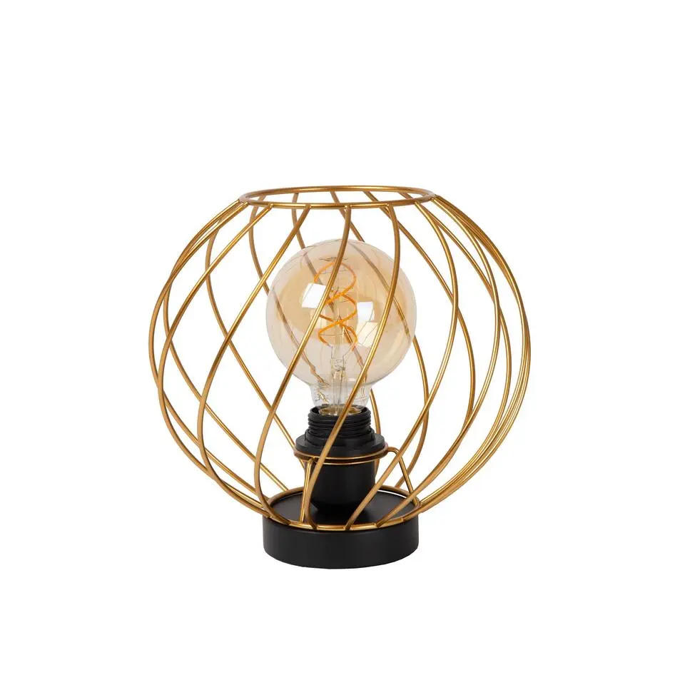 Lucide DANZA Tafellamp - Mat Goud / Messing