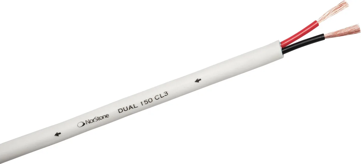 NorStone Dual 150 CL3 (150 m) Câbles d'enceintes en bobine