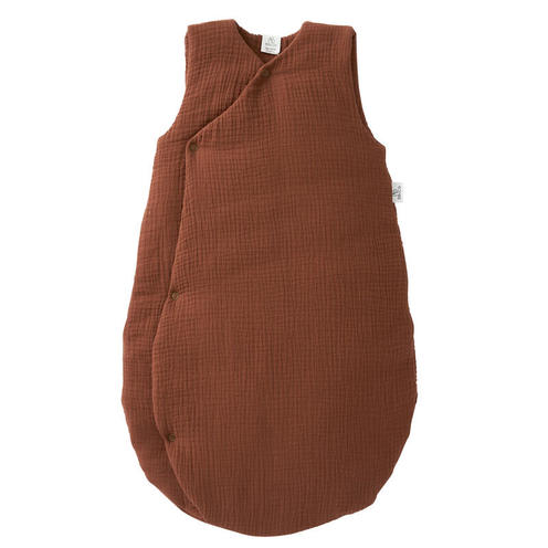 Gigoteuse ouatinée en gaze de coton forme kimono 6/18 mois - Toffee - BB&CO