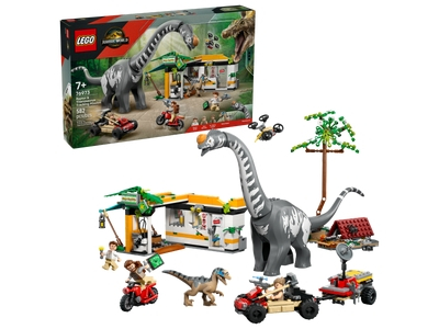 LEGO Raptor en Titanosaurus opsporingsmissie (76973)