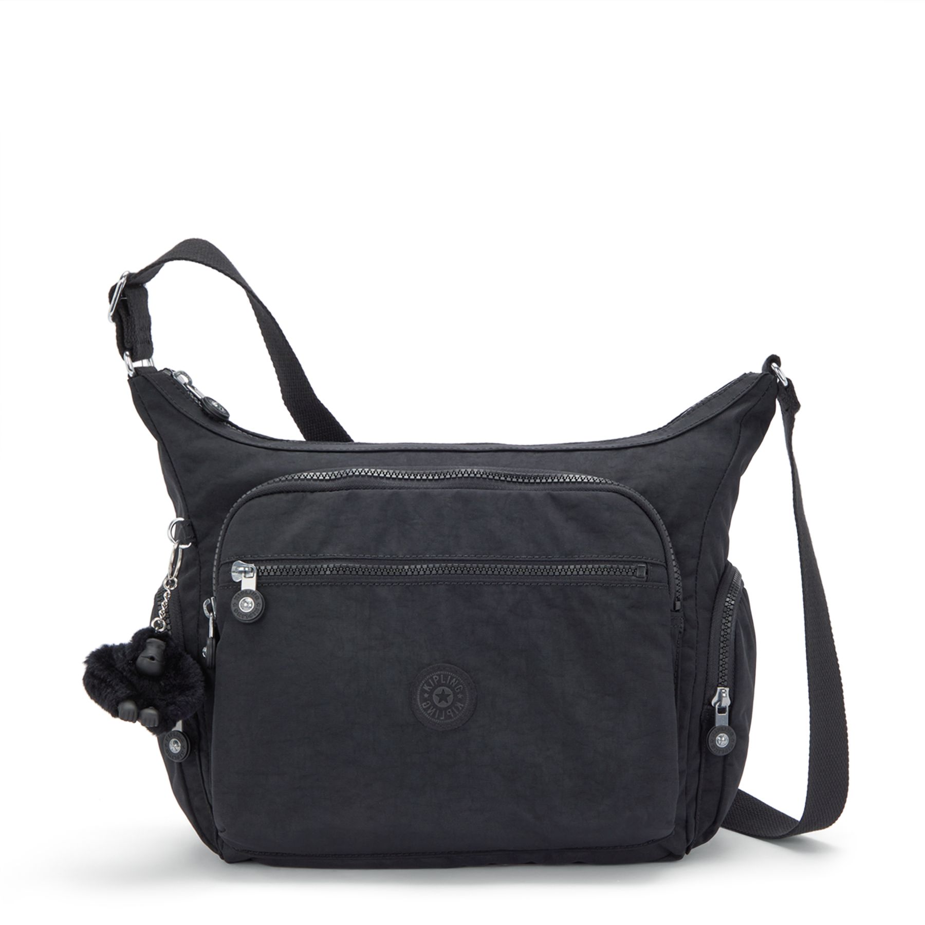 GABBIE  Sac à bandoulière Medium Avec Bretelle Ajustable - Black Noir