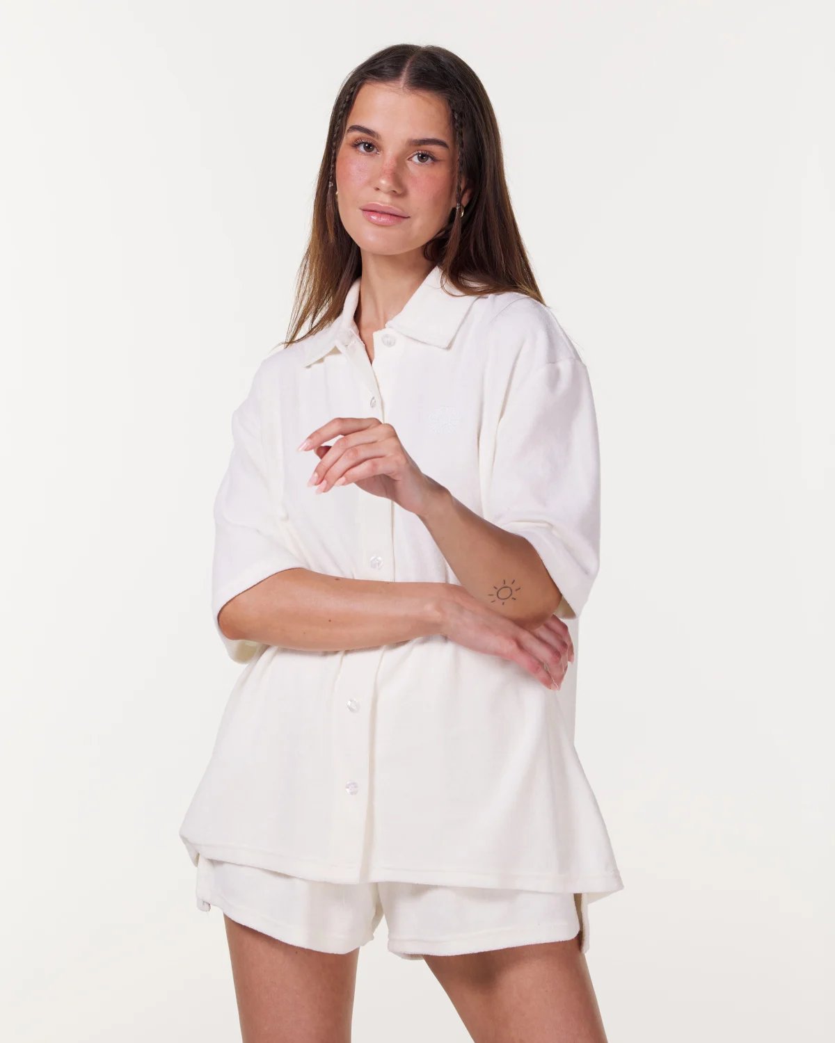 Bumpro Sundazed Terry Shirt Vanilla