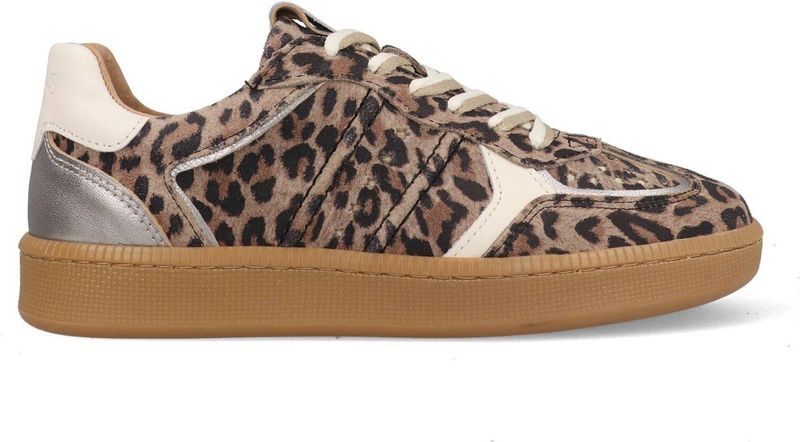 DWRS label - Mirabel - Sneakers - Beige - Panterprint