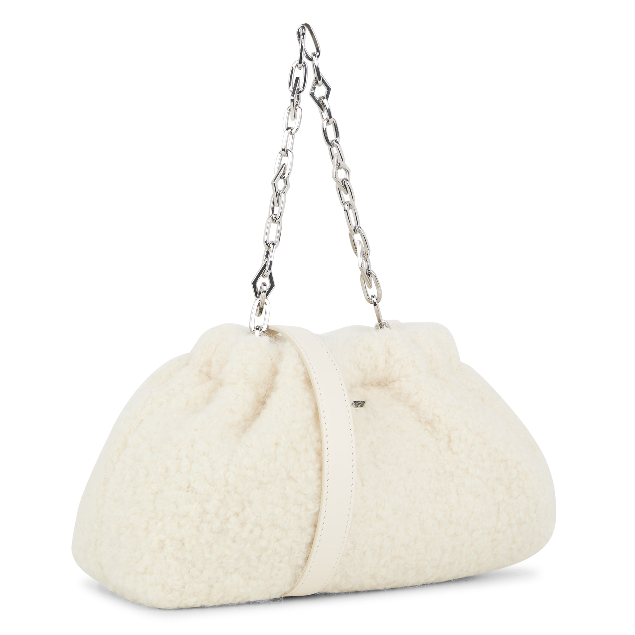 JUNE - Sac à main en fourrure | Beige