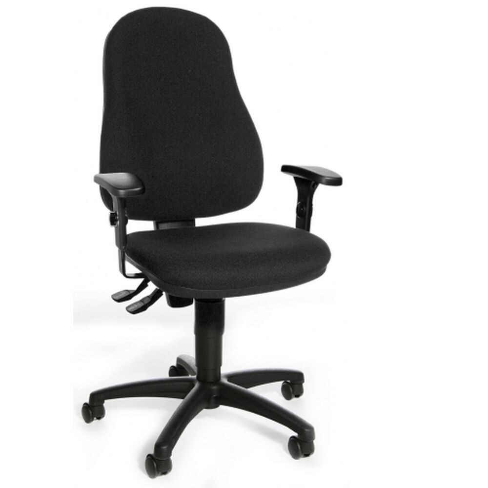 Home Office Bürostuhl CALIFORNIA 60 Stoff mit Armlehnen (höhenverstellbar) Topstar