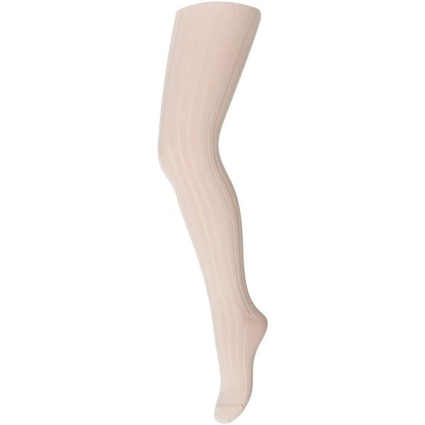 MP 130 Cotton Rib Tights 853 Rose Dust - Mp Danmark → Luksusbaby.dk