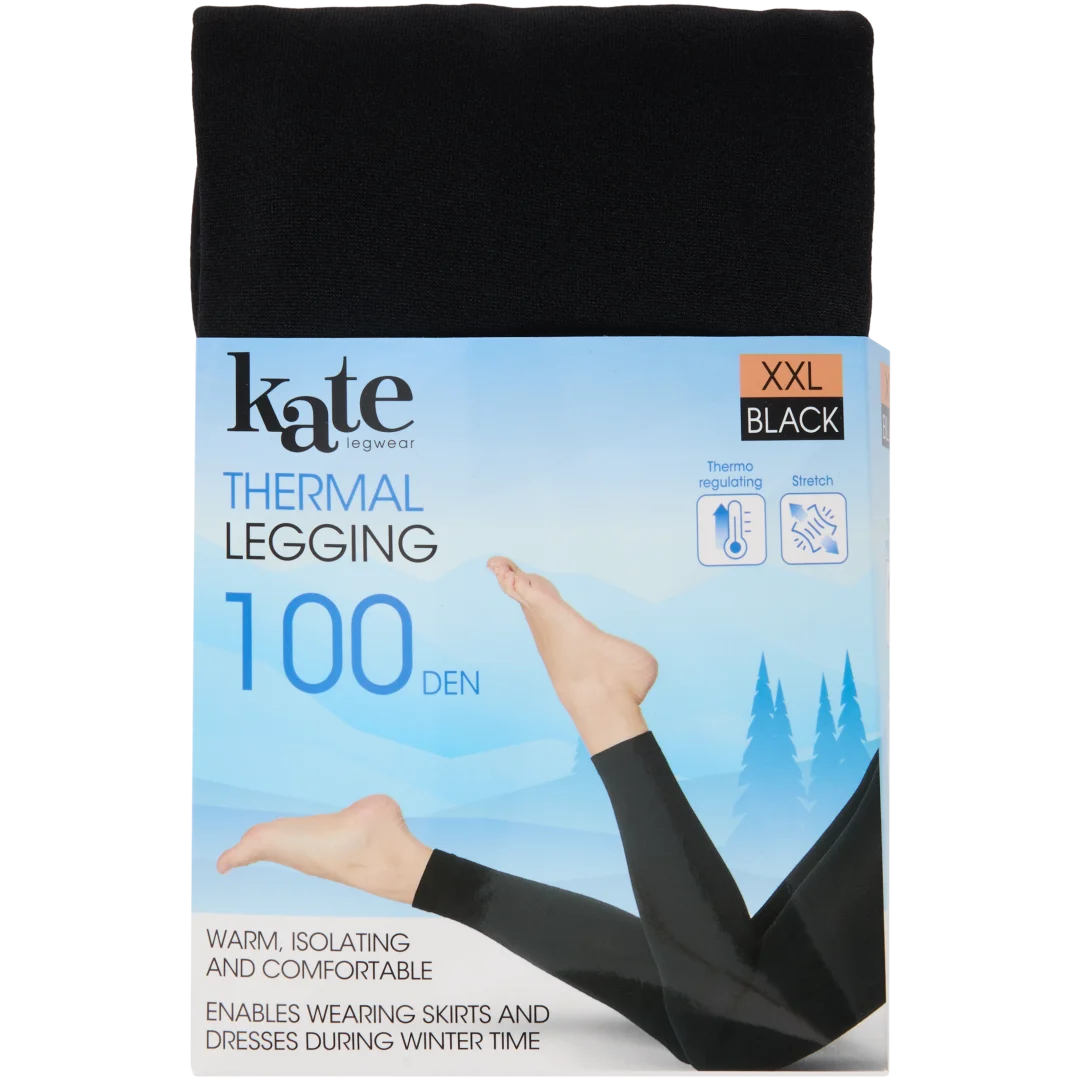 Kate Legwear thermolegging 100 denier Maat XXL