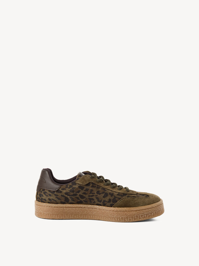 Leren Sneaker - groen