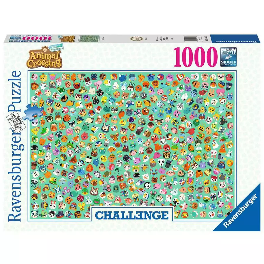 Ravensburger Challenge Animal Crossing bunt