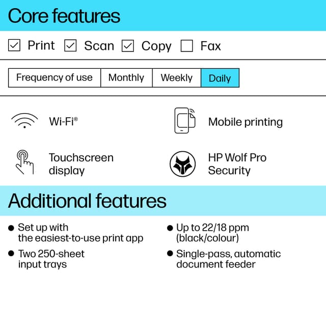 HP OfficeJet Pro 9730e AIO Inkjet-printer