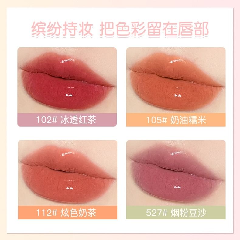 NOVO - Lichtgewicht en waterige lipjelly - 4 kleuren